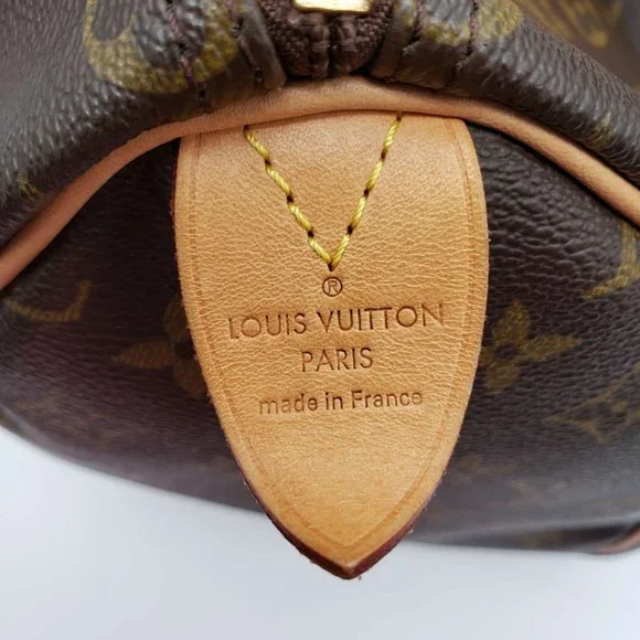 100% Authentic Louis Vuitton  Speedy 35 Monogram Boston Hand Bag - Picture 13 of 16